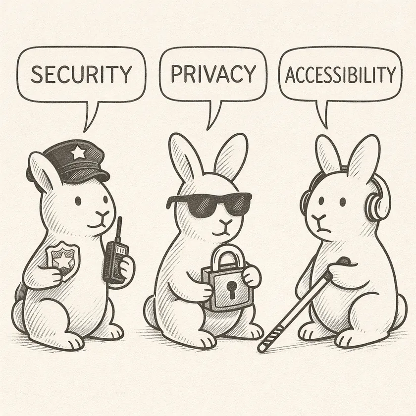 Security, Privacy, and Accessibility by ExceedAbility